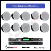 Paket Background Music Indoor Speaker Ceiling Bose - 10 Speaker 